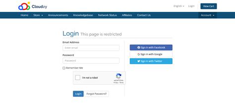 cloudzy login